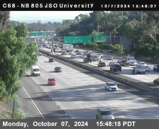 NB 805 at Landis st