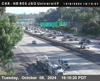 NB 805 at Landis st