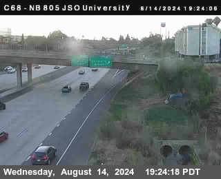 NB 805 at Landis st