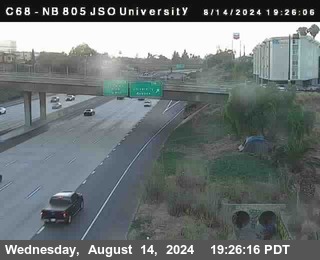 NB 805 at Landis st