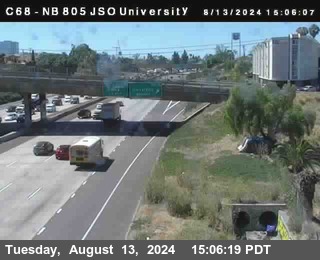 NB 805 at Landis st