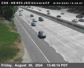 NB 805 at Landis st