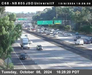 NB 805 at Landis st