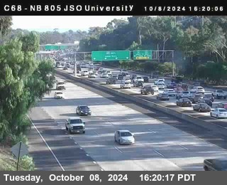 NB 805 at Landis st