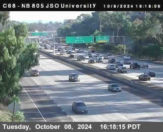 NB 805 at Landis st