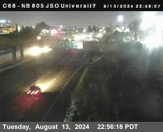 NB 805 at Landis st