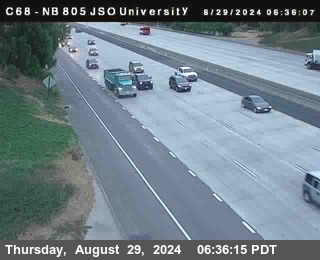 NB 805 at Landis st