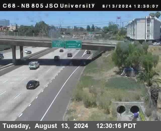 NB 805 at Landis st