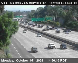 NB 805 at Landis st