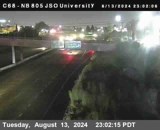 NB 805 at Landis st