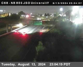 NB 805 at Landis st