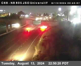 NB 805 at Landis st