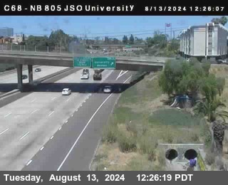 NB 805 at Landis st