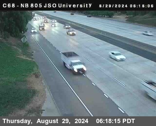 NB 805 at Landis st