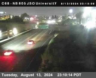 NB 805 at Landis st