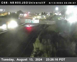 NB 805 at Landis st