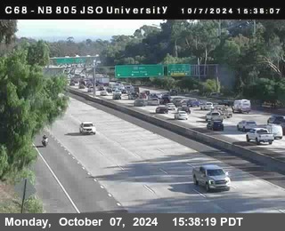 NB 805 at Landis st