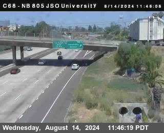 NB 805 at Landis st