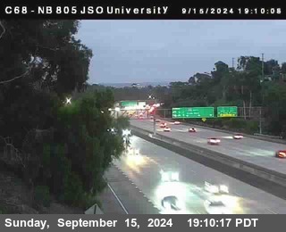 NB 805 at Landis st