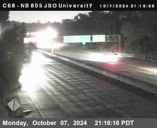 NB 805 at Landis st