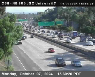 NB 805 at Landis st