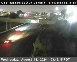 NB 805 at Landis st