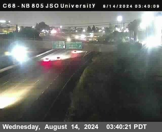 NB 805 at Landis st