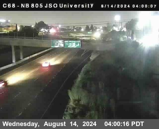 NB 805 at Landis st