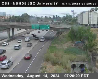 NB 805 at Landis st