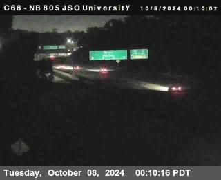 NB 805 at Landis st