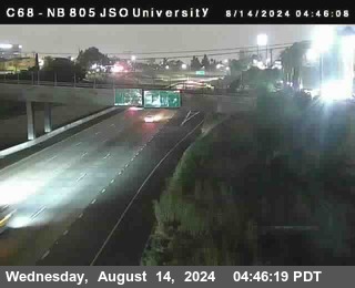 NB 805 at Landis st