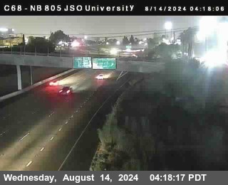 NB 805 at Landis st