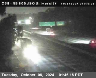 NB 805 at Landis st