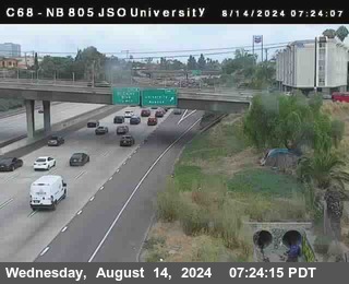 NB 805 at Landis st