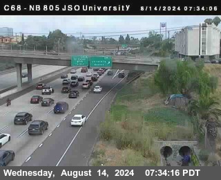 NB 805 at Landis st