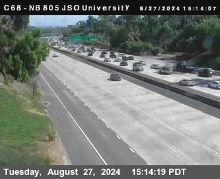 NB 805 at Landis st