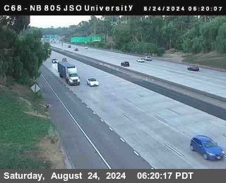 NB 805 at Landis st