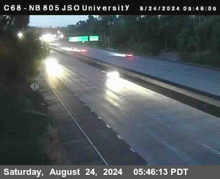 NB 805 at Landis st