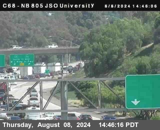 NB 805 at Landis st