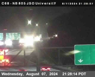 NB 805 at Landis st