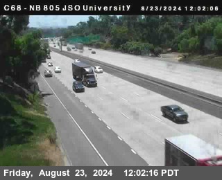 NB 805 at Landis st