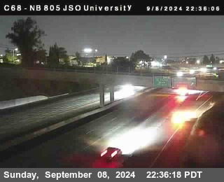 NB 805 at Landis st