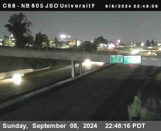 NB 805 at Landis st