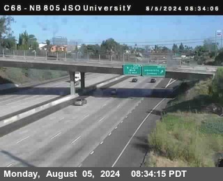 NB 805 at Landis st