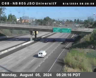 NB 805 at Landis st