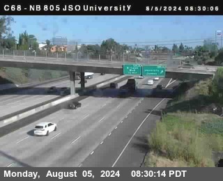 NB 805 at Landis st