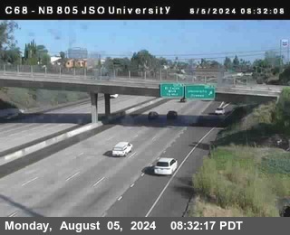 NB 805 at Landis st