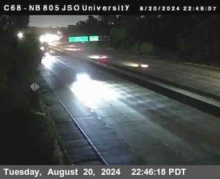 NB 805 at Landis st