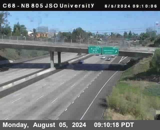 NB 805 at Landis st