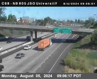 NB 805 at Landis st